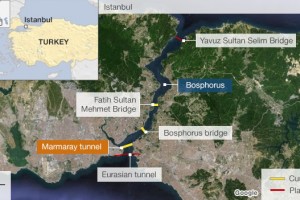 The first underwater rail link between two continents officially opens. The first underwater rail link between two continents officially opens.