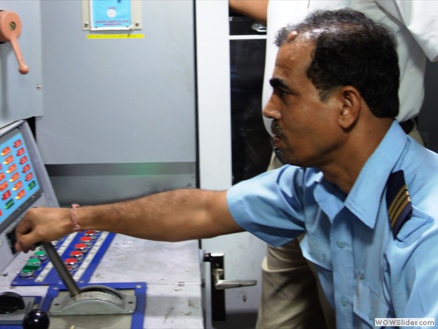 Accelerating the Vehicle by Master Controller