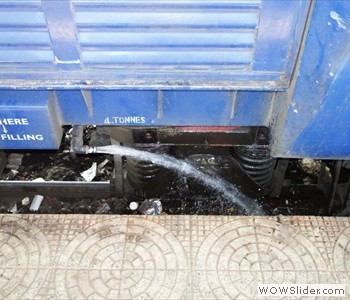 Water wastage is also there
