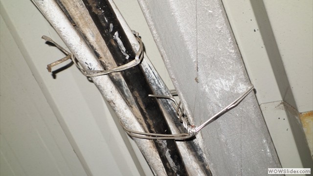 Cable dressing and avoid sharp edges