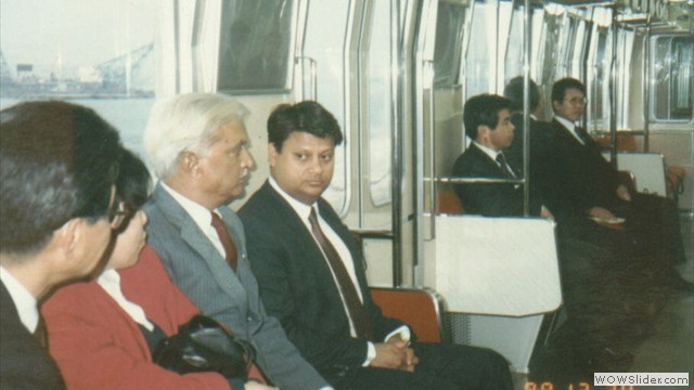 with scindia in japan 88