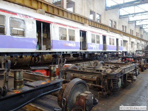 Workshop for maintenance of Electrical Multiple Unit Workshop for maintenance of Electrical Multiple Unit