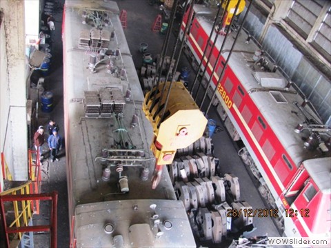 Maintenance of Electric Locomotive in a Shed Maintenance of Electric Locomotive in a Shed