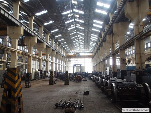 Maintenance shed for Electric Locomotive Maintenance shed for Electric Locomotive