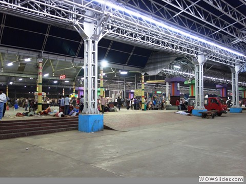 Majestic View of a Railway Station