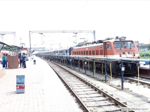 Trains at Railway Station
